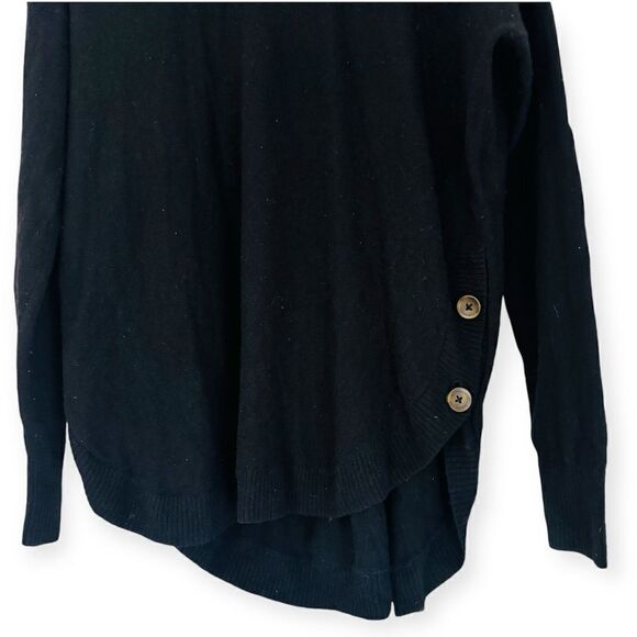 Madewell Crestland Side-Button Turtleneck Tunic Sweater Size Large - Picture 5 of 7